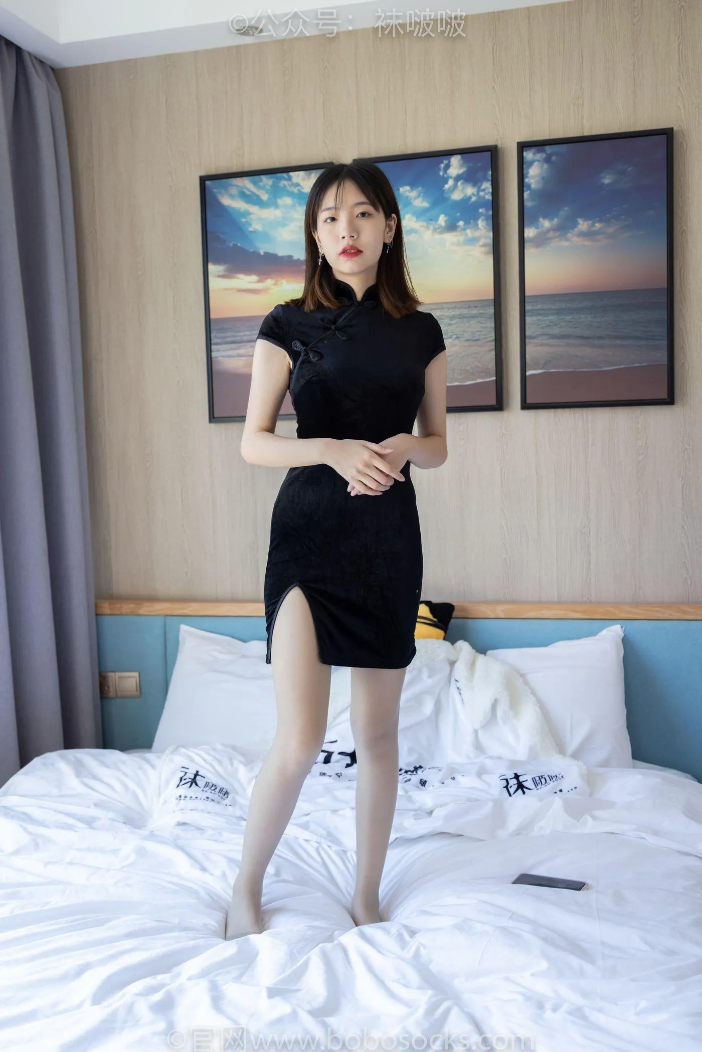 [BoBoSocks袜啵啵]NO.035 小甜豆-平底鞋、薄灰丝、薄咖啡丝 [133P]插图8